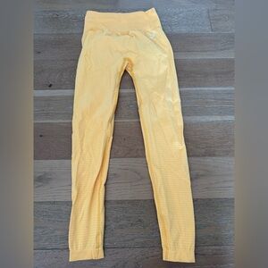 Gym shark Yellow Leggings